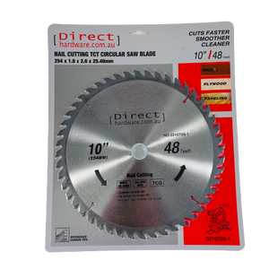 Drop / Mitre Saw Blades - 254mm - 48T (NAIL / METAL CUTTING)