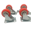 2" (50mm) Heavy Duty Swivel Castor Wheels - 4 Piece Set